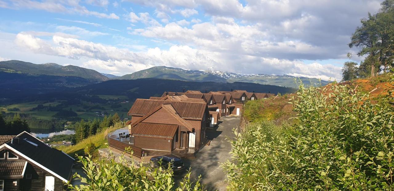 New And Exclusive Cottage In Voss With A Great View Скулестадмо Экстерьер фото